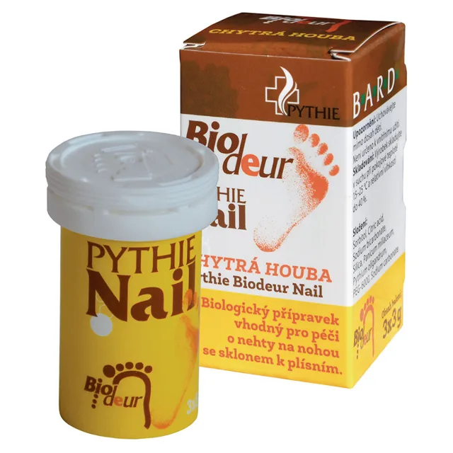 PYTHIE BIODEUR Chytrá houba Nail Šumivé tablety 3 x 3 g