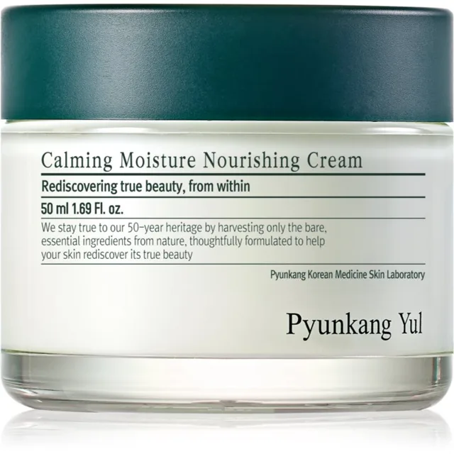 Pyunkang Yul Calming Moisture Nourishing Cream hydratační a zklidňující krém pro posílení pleťové bariéry 50 ml