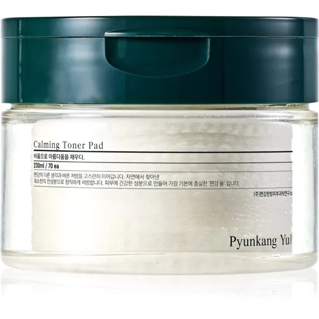Pyunkang Yul Calming Toner Pad tonizační polštářky se zklidňujícím účinkem 70 ks