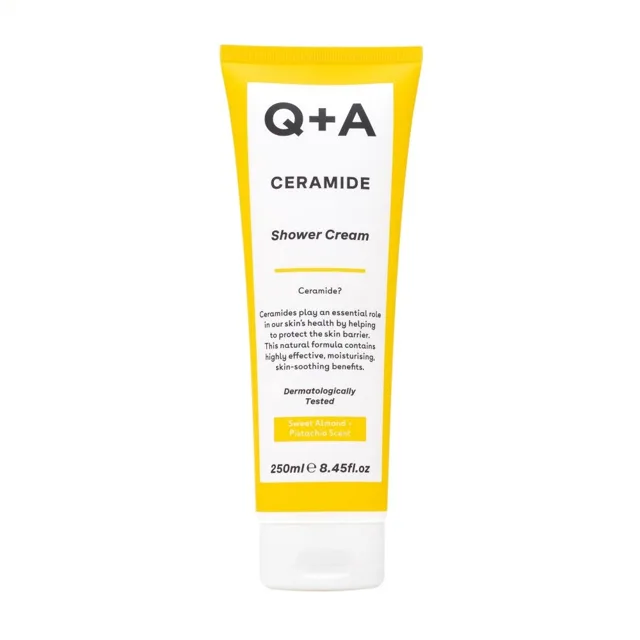 Q+A Sprchový krém s ceramidy 250 ml