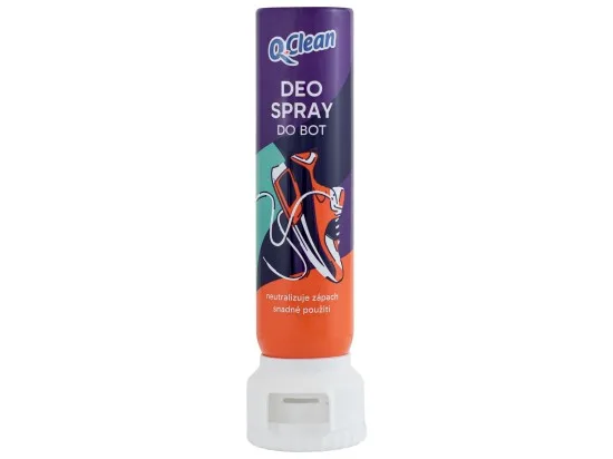 Q-Clean Deo sprej do bot 360° s nástavcem 100 ml