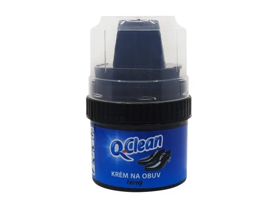 Q-Clean krém na obuv černý 50 ml