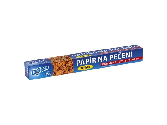 Q-Clean papír na pečení 20 listů