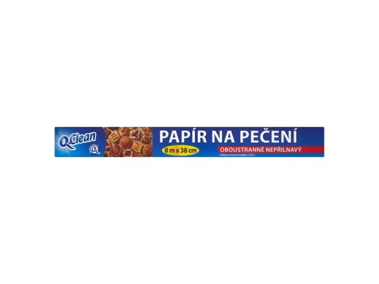 Q-Clean papír na pečení 8m x 38cm