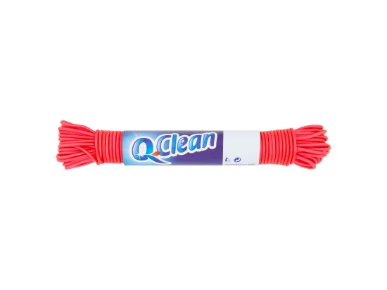 Q-Clean šňůra na prádlo 20m - mix variant