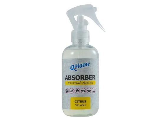Q-Home absorber pohlcovač zápachu  Citrus Splash 200 ml