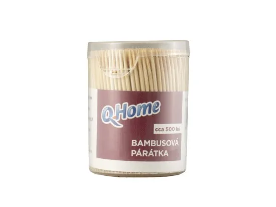 Q-Home bambusová párátka 500 ks