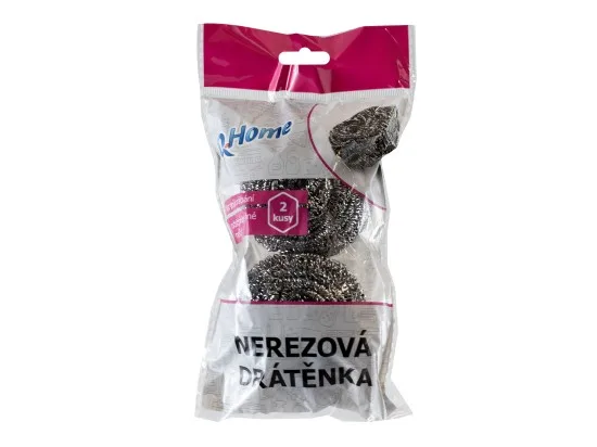 Q-Home drátěnka nerezová 2 ks