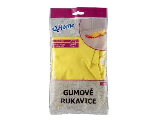 Q-Home gumové rukavice L/XL