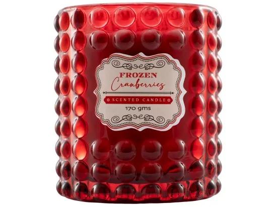 Q-Home svíčka Frozen Cranberrie 170 g