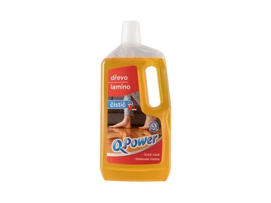 Q-Power čistič na dřevo a lamino 1 l