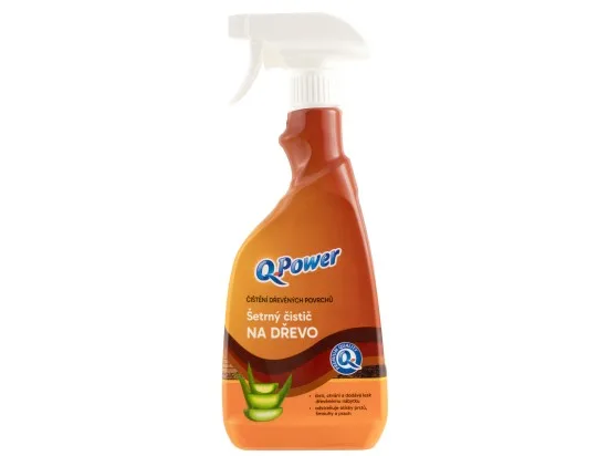 Q-Power čistič na dřevo Aloe vera 500 ml
