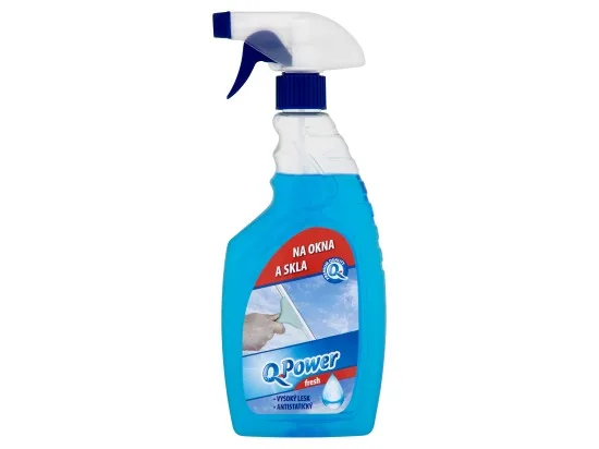 Q-Power čistič na okna a skla fresh 500 ml