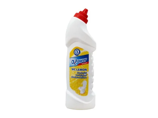 Q-Power čistič WC hustý gel lemon 750 ml