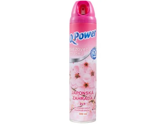 Q-Power osvěžovač vzduchu Japonská zahdrada 2v1 300 ml