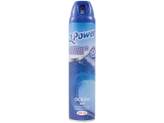 Q-Power osvěžovač vzduchu oceán 2v1 300 ml