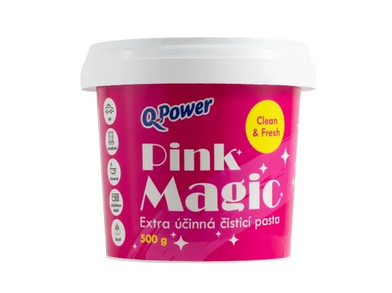 Q-Power Pink Magic extra účinná čisticí pasta 500 g