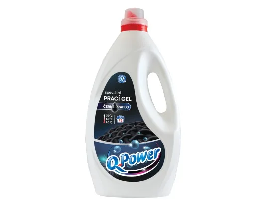 Q-Power speciální prací gel na černé prádlo 72 PD