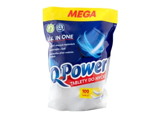 Q-Power tablety do myčky All in One 100 ks