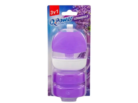 Q-Power tekutý blok levandule 3 x 55 ml