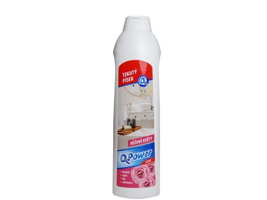 Q-Power tekutý písek růžové květy 600 g