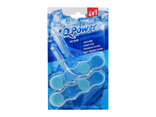Q-Power tuhý WC závěs Ledový oceán 2 ks