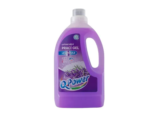 Q-Power univerzální prací gel Levandule 23 PD
