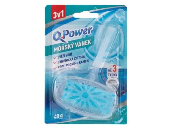Q-Power WC závěs Mořský vánek 3v1 40 g