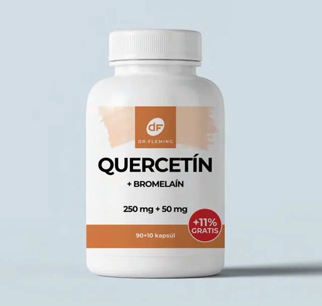 Quercetin + Bromelain - 100 kapslí - Dr. Fleming