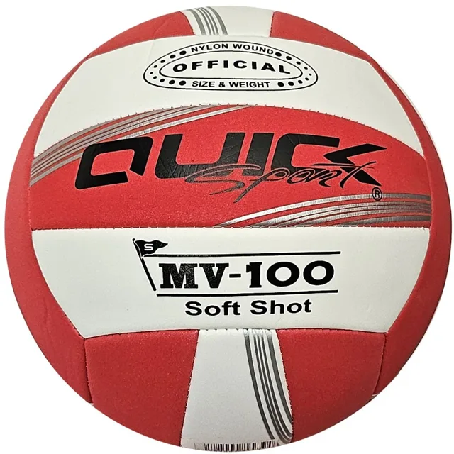 Quick Volejbalový míč MV-100 Soft Shot červená
