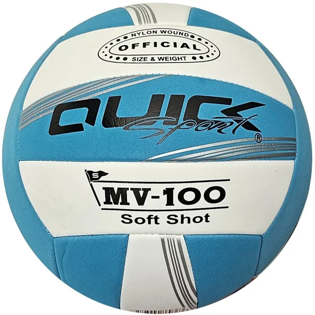 Quick Volejbalový míč MV-100 Soft Shot modrá