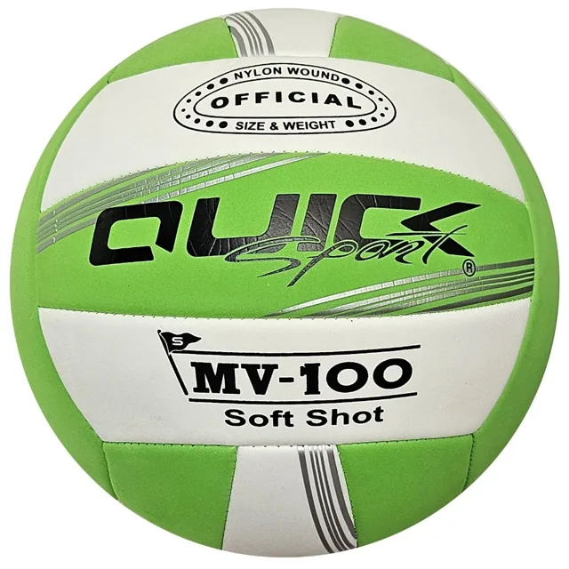 Quick Volejbalový míč MV-100 Soft Shot zelená