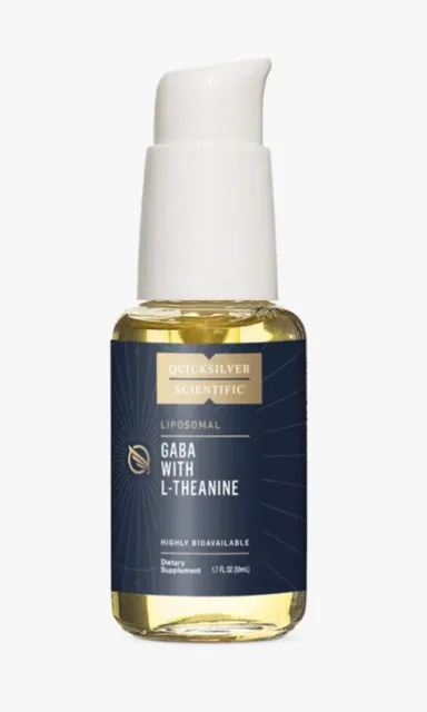 Quicksilver Scientific - Liposomální GABA a L-theanin (podpora odpočinku), 50 ml
