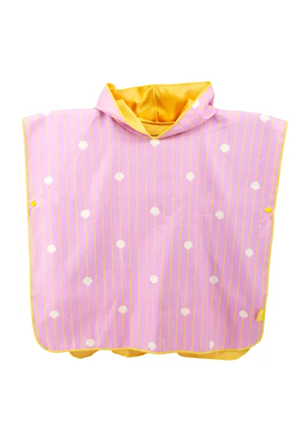 Quut Dětské plážové pončo - Banana pink