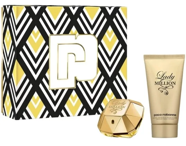 Rabanne Lady Million - EDP 50 ml + tělové mléko 75 ml
