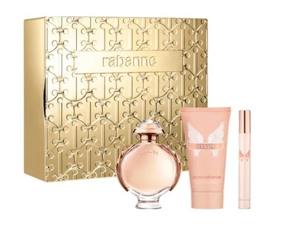 Rabanne Olympea - EDP 50 ml + tělové mléko 75 ml + EDP 10 ml