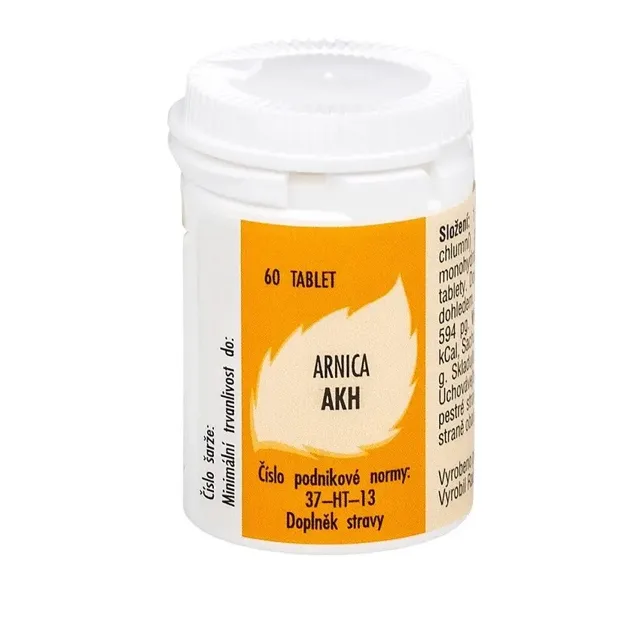 Radim Bakeš Galenická laboratoř Ostrava AKH Arnica 60 tablet