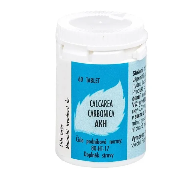 Radim Bakeš Galenická laboratoř Ostrava AKH Calcarea carbonica 60 tablet