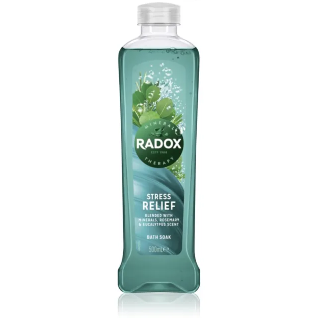 Radox Stress Relief pěna do koupele Rosemary & Eucalyptus 500 ml