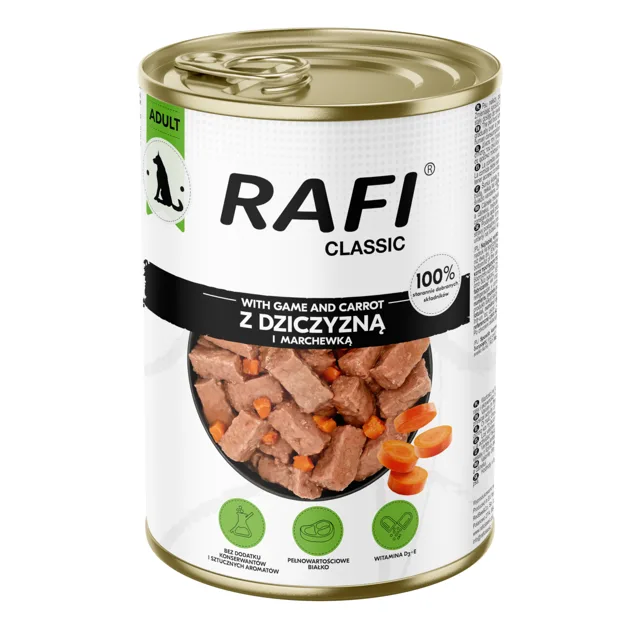 Rafi Dog 6 x 1240 g - hovězí