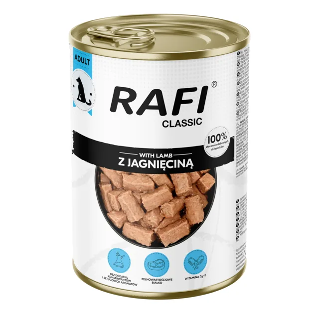 Rafi Dog 6 x 1240 g - zvěřina