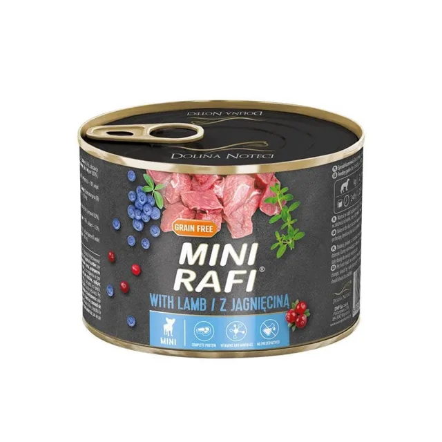 RAFI Mini s jehněčím 185g pro malá plemena