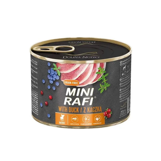 RAFI Mini s kachnou 185g pro malá plemena