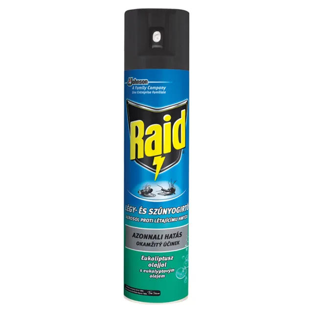 RAID Proti létajícímu hmyzu s eukalyptovým olejem 400 ml