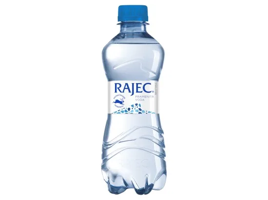 Rajec pramenitá voda nesycená 0,33l