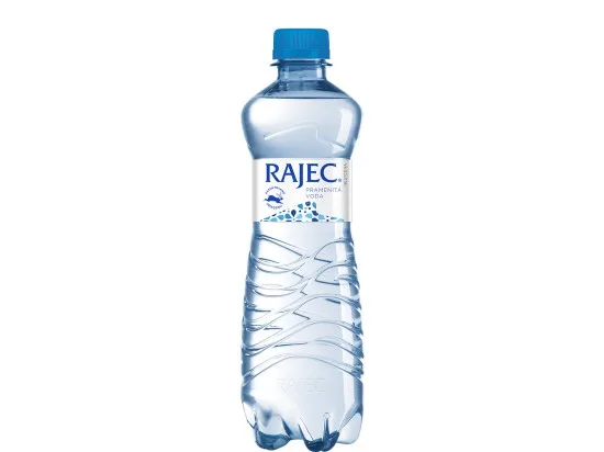 Rajec pramenitá voda nesycená 0,75 l