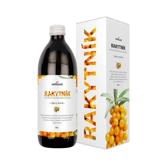 Rakytníková šťáva – 500 ml – Nefdesanté