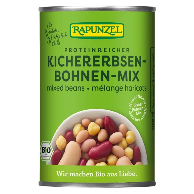 RAPUNZEL Sterilovaná směs luštěnin BIO 400 g