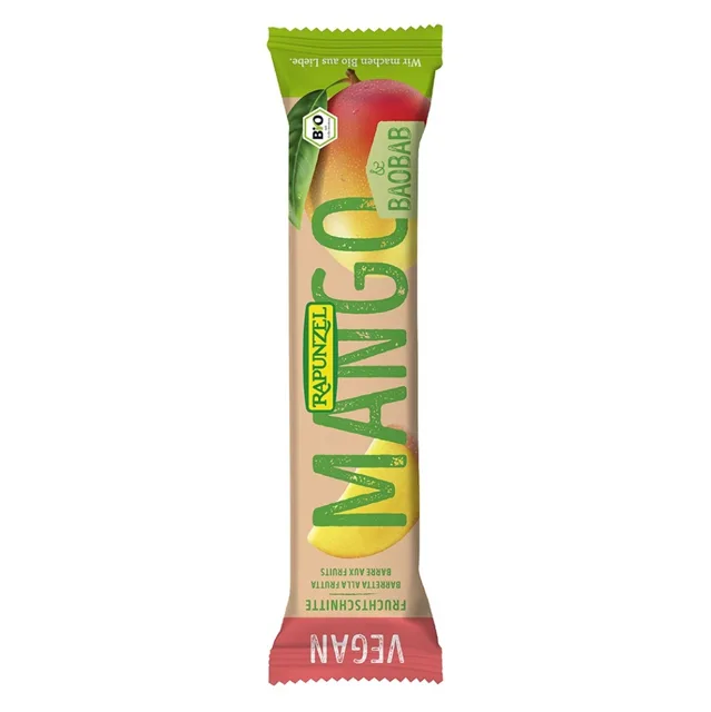 RAPUNZEL Tyčinka mango-baobab BIO 40 g