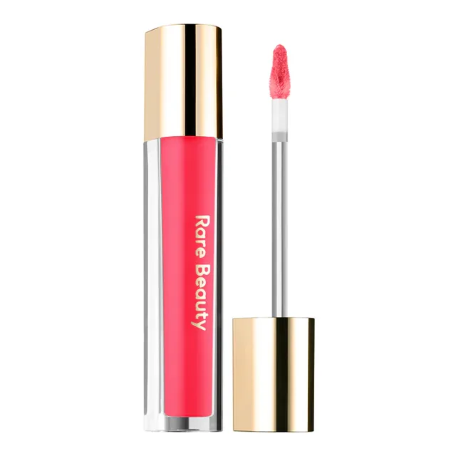 Rare Beauty Lesklý balzám na rty Stay Vulnerable (Glossy Lip Balm) 3,8 ml Nearly Rose